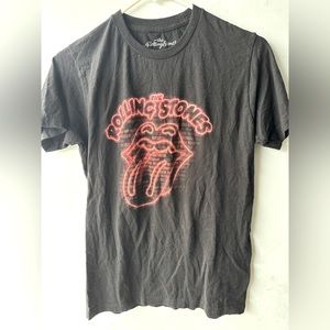 ROLLING STONES Neon Logo Shirt